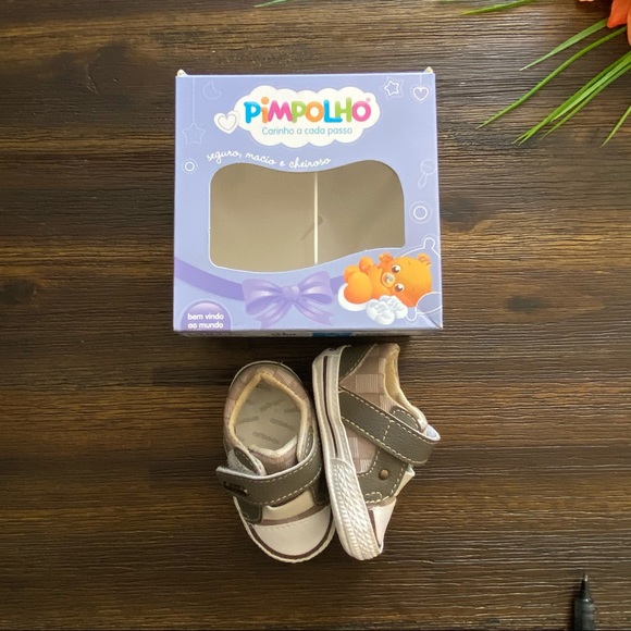 Pimpollo Infant Baby Shoes Size 1/2 - Picture 5 of 5